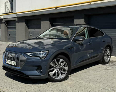 Синій Ауді E-Tron, об'ємом двигуна 0 л та пробігом 46 тис. км за 34900 $, фото 1 на Automoto.ua