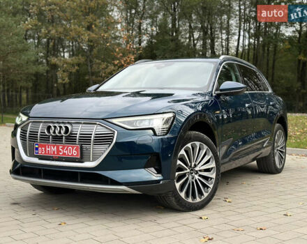 Синий Ауди E-Tron, объемом двигателя 0 л и пробегом 75 тыс. км за 35900 $, фото 1 на Automoto.ua