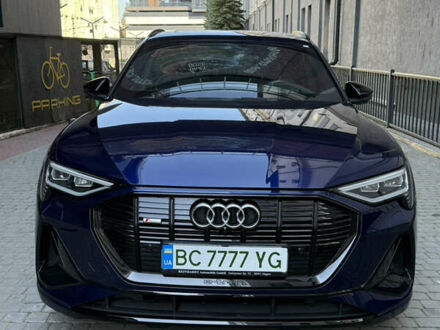 Синий Ауди E-Tron, объемом двигателя 0 л и пробегом 55 тыс. км за 32999 $, фото 1 на Automoto.ua