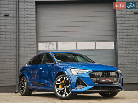 Синий Ауди E-Tron, объемом двигателя 0 л и пробегом 35 тыс. км за 49899 $, фото 1 на Automoto.ua
