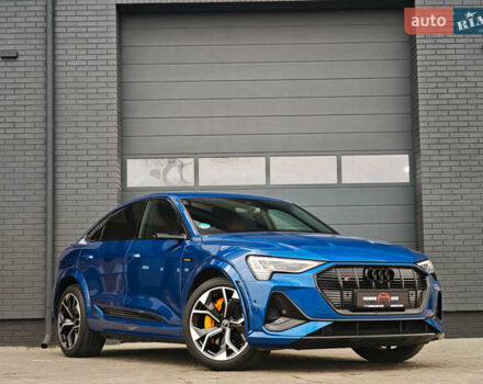 Синій Ауді E-Tron, об'ємом двигуна 0 л та пробігом 35 тис. км за 49899 $, фото 1 на Automoto.ua