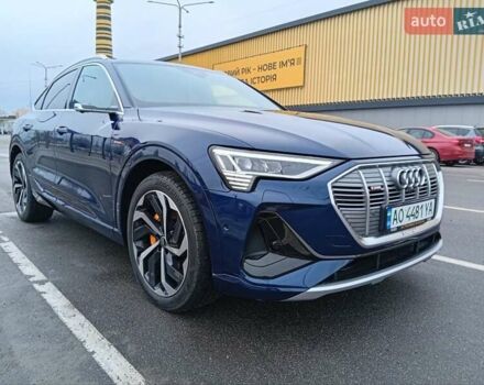 Синий Ауди E-Tron, объемом двигателя 0 л и пробегом 95 тыс. км за 34000 $, фото 1 на Automoto.ua