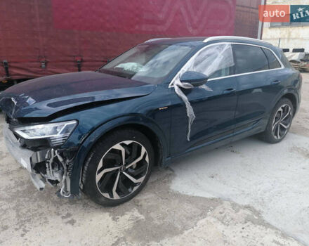Синій Ауді E-Tron, об'ємом двигуна 0 л та пробігом 50 тис. км за 16314 $, фото 1 на Automoto.ua