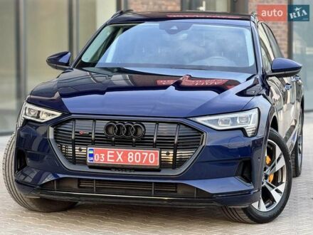 Синий Ауди E-Tron, объемом двигателя 0 л и пробегом 49 тыс. км за 38500 $, фото 1 на Automoto.ua