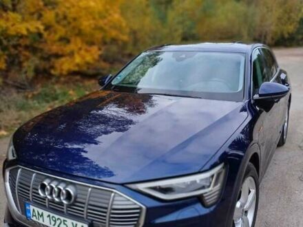 Синий Ауди E-Tron, объемом двигателя 0 л и пробегом 119 тыс. км за 34466 $, фото 1 на Automoto.ua