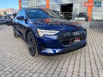 Синий Ауди E-Tron, объемом двигателя 0 л и пробегом 55 тыс. км за 35900 $, фото 1 на Automoto.ua