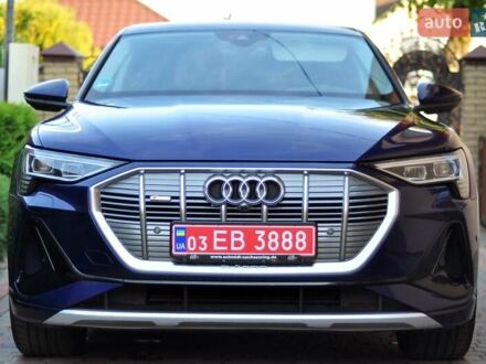 Синий Ауди E-Tron, объемом двигателя 0 л и пробегом 41 тыс. км за 36000 $, фото 1 на Automoto.ua