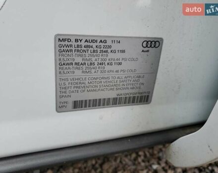 Белый Ауди Ку3, объемом двигателя 2 л и пробегом 111 тыс. км за 2900 $, фото 12 на Automoto.ua