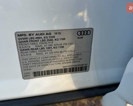 Білий Ауді Ку3, об'ємом двигуна 1.98 л та пробігом 189 тис. км за 16400 $, фото 44 на Automoto.ua