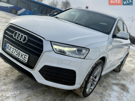 Белый Ауди Ку3, объемом двигателя 2 л и пробегом 65 тыс. км за 18450 $, фото 1 на Automoto.ua