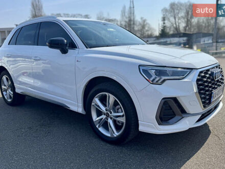 Ауди Ку3 2022 в Киеве на Automoto.ua Белый Ауди Ку3, объемом двигателя 1.98 л и пробегом 35 тыс. км за 34500 $, фото 1 на Automoto.ua