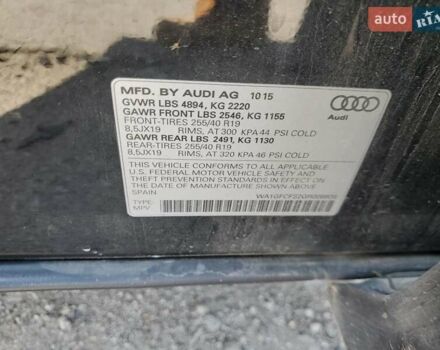 Черный Ауди Ку3, объемом двигателя 1.98 л и пробегом 142 тыс. км за 3000 $, фото 12 на Automoto.ua