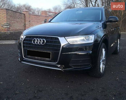 Черный Ауди Ку3, объемом двигателя 2 л и пробегом 63 тыс. км за 14800 $, фото 1 на Automoto.ua