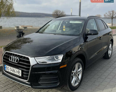 Черный Ауди Ку3, объемом двигателя 2 л и пробегом 100 тыс. км за 17999 $, фото 1 на Automoto.ua