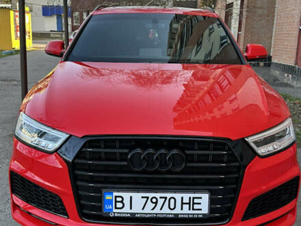 Ауди Ку3 2017 в Полтаве на Automoto.ua Красный Ауди Ку3, объемом двигателя 1.98 л и пробегом 63 тыс. км за 20500 $, фото 1 на Automoto.ua