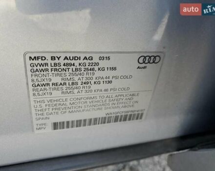 Ауді Ку3 2015 у Черкасах на Automoto.ua Сірий Ауді Ку3, об'ємом двигуна 2 л та пробігом 127 тис. км за 2600 $, фото 11 на Automoto.ua