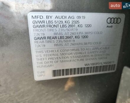 Сірий Ауді Ку3, об'ємом двигуна 1.98 л та пробігом 55 тис. км за 7100 $, фото 12 на Automoto.ua