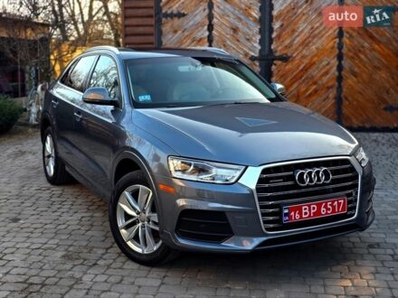 Серый Ауди Ку3, объемом двигателя 2 л и пробегом 53 тыс. км за 17300 $, фото 1 на Automoto.ua