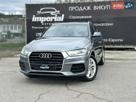 Ауди Ку3 2016 в Харькове на Automoto.ua Серый Ауди Ку3, объемом двигателя 1.98 л и пробегом 123 тыс. км за 17700 $, фото 1 на Automoto.ua