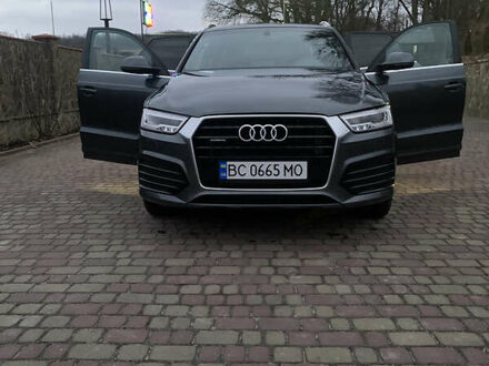 Ауди Ку3 2017 в Львове на Automoto.ua Серый Ауди Ку3, объемом двигателя 2 л и пробегом 39 тыс. км за 18500 $, фото 1 на Automoto.ua