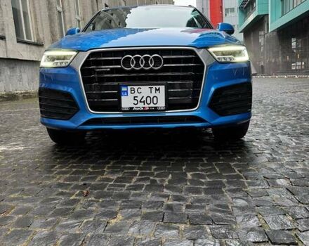 Синий Ауди Ку3, объемом двигателя 1.98 л и пробегом 162 тыс. км за 19950 $, фото 1 на Automoto.ua