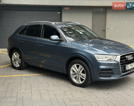 Синий Ауди Ку3, объемом двигателя 2 л и пробегом 158 тыс. км за 15500 $, фото 2 на Automoto.ua