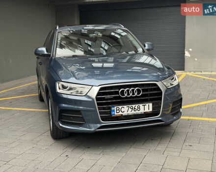Синій Ауді Ку3, об'ємом двигуна 2 л та пробігом 158 тис. км за 15100 $, фото 1 на Automoto.ua