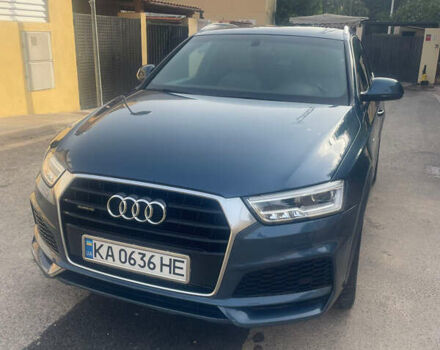Синий Ауди Ку3, объемом двигателя 1.97 л и пробегом 41 тыс. км за 21500 $, фото 1 на Automoto.ua