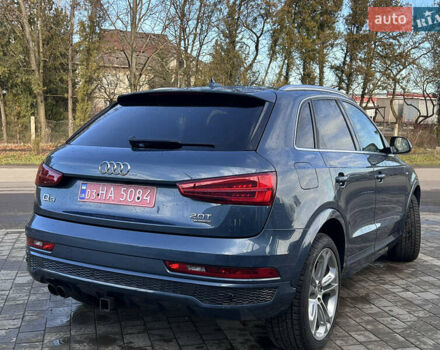 Синий Ауди Ку3, объемом двигателя 2 л и пробегом 93 тыс. км за 18700 $, фото 2 на Automoto.ua
