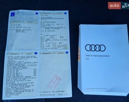 Синий Ауди Ку3, объемом двигателя 1.97 л и пробегом 228 тыс. км за 29999 $, фото 118 на Automoto.ua