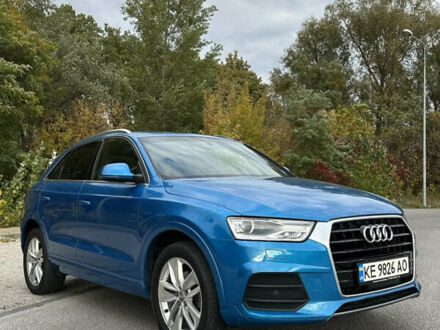 Ауди Ку3 2016 в Днепре (Днепропетровске) на Automoto.ua Синий Ауди Ку3, объемом двигателя 2 л и пробегом 130 тыс. км за 18200 $, фото 1 на Automoto.ua