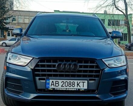 Синий Ауди Ку3, объемом двигателя 1.98 л и пробегом 190 тыс. км за 14300 $, фото 1 на Automoto.ua
