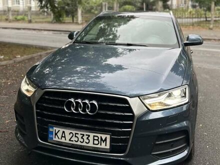 Ауди Ку3 2017 в Киеве на Automoto.ua Синий Ауди Ку3, объемом двигателя 1.98 л и пробегом 49 тыс. км за 20900 $, фото 1 на Automoto.ua