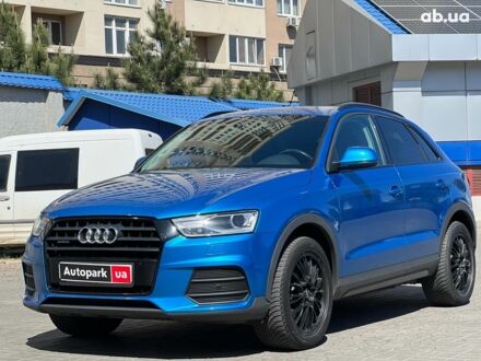 Ауді Ку3 2017 у Одесі на Automoto.ua Синій Ауді Ку3, об'ємом двигуна 2 л та пробігом 91 тис. км за 19490 $, фото 1 на Automoto.ua