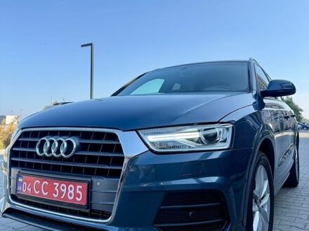 Синий Ауди Ку3, объемом двигателя 2 л и пробегом 135 тыс. км за 16300 $, фото 1 на Automoto.ua