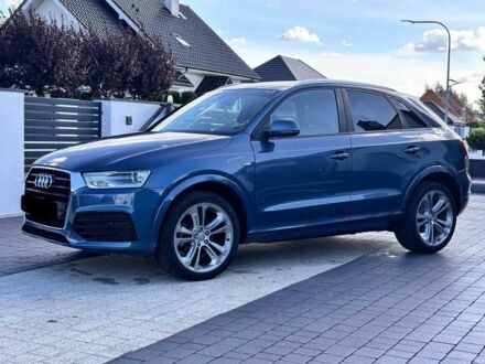 Синий Ауди Ку3, объемом двигателя 2 л и пробегом 54 тыс. км за 12093 $, фото 1 на Automoto.ua