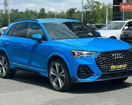 Синий Ауди Ку3, объемом двигателя 1.98 л и пробегом 45 тыс. км за 29000 $, фото 1 на Automoto.ua