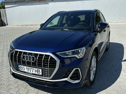Ауди Ку3 2020 в Тернополе на Automoto.ua Синий Ауди Ку3, объемом двигателя 1.98 л и пробегом 95 тыс. км за 29300 $, фото 1 на Automoto.ua