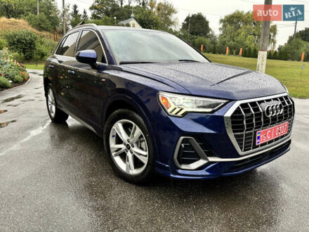Синий Ауди Ку3, объемом двигателя 2 л и пробегом 42 тыс. км за 26500 $, фото 1 на Automoto.ua