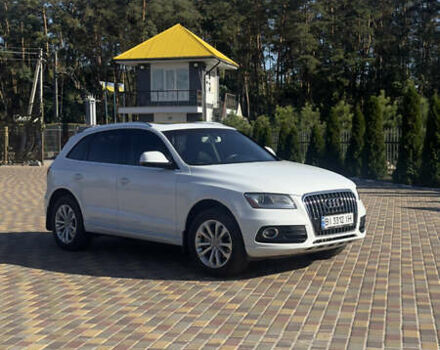 Ауди Ку 5 2014 в Полтаве на Automoto.ua Белый Ауди Ку 5, объемом двигателя 2 л и пробегом 161 тыс. км за 18000 $, фото 5 на Automoto.ua
