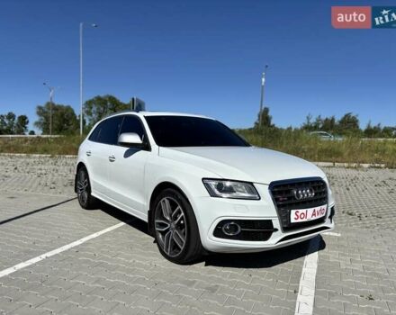 Белый Ауди Ку 5, объемом двигателя 2.97 л и пробегом 212 тыс. км за 18200 $, фото 1 на Automoto.ua