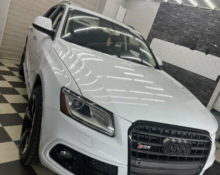 Белый Ауди Ку 5, объемом двигателя 3 л и пробегом 189 тыс. км за 19000 $, фото 2 на Automoto.ua