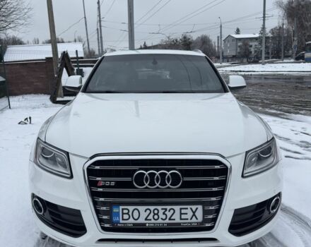 Белый Ауди Ку 5, объемом двигателя 2 л и пробегом 150 тыс. км за 17000 $, фото 1 на Automoto.ua