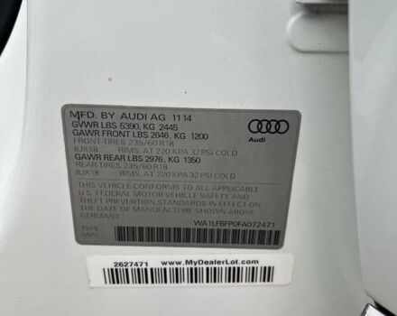 Ауди Ку 5 2014 в Ровно на Automoto.ua Белый Ауди Ку 5, объемом двигателя 1.98 л и пробегом 256 тыс. км за 14900 $, фото 10 на Automoto.ua