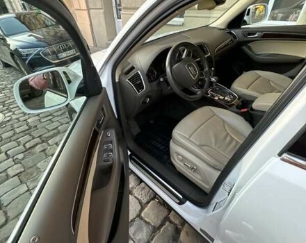 Ауді Ку 5 2014 у Львові на Automoto.ua Білий Ауді Ку 5, об'ємом двигуна 2 л та пробігом 195 тис. км за 18400 $, фото 13 на Automoto.ua