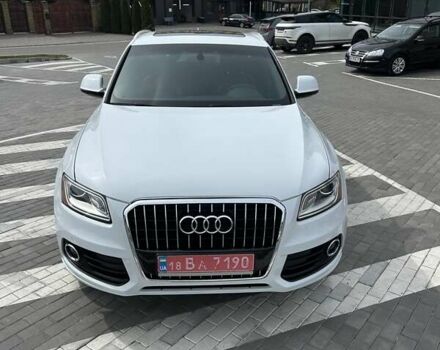 Белый Ауди Ку 5, объемом двигателя 1.98 л и пробегом 170 тыс. км за 19000 $, фото 4 на Automoto.ua