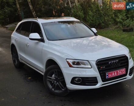 Белый Ауди Ку 5, объемом двигателя 2 л и пробегом 185 тыс. км за 17700 $, фото 1 на Automoto.ua