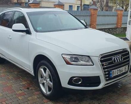 Белый Ауди Ку 5, объемом двигателя 3 л и пробегом 133 тыс. км за 21500 $, фото 1 на Automoto.ua
