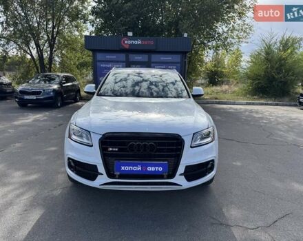 Ауди Ку 5 2016 в Днепре (Днепропетровске) на Automoto.ua Белый Ауди Ку 5, объемом двигателя 3 л и пробегом 132 тыс. км за 19200 $, фото 1 на Automoto.ua
