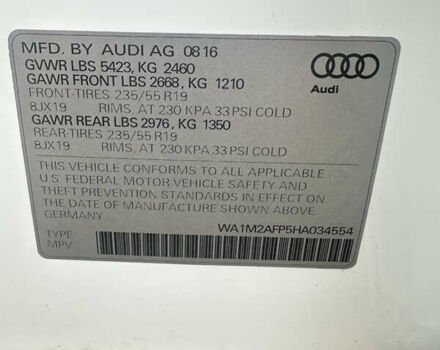 Белый Ауди Ку 5, объемом двигателя 1.98 л и пробегом 178 тыс. км за 17000 $, фото 33 на Automoto.ua